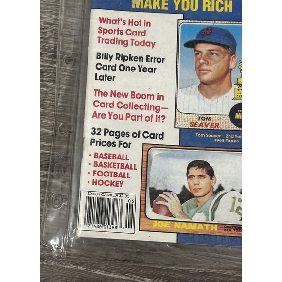 Sports Card Trader May 1990 Vol 1 No 1 PREMIER COLLECTOR'S ISSUE Paperback - Picture 2 of 6